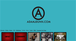 Desktop Screenshot of adamjdunn.com